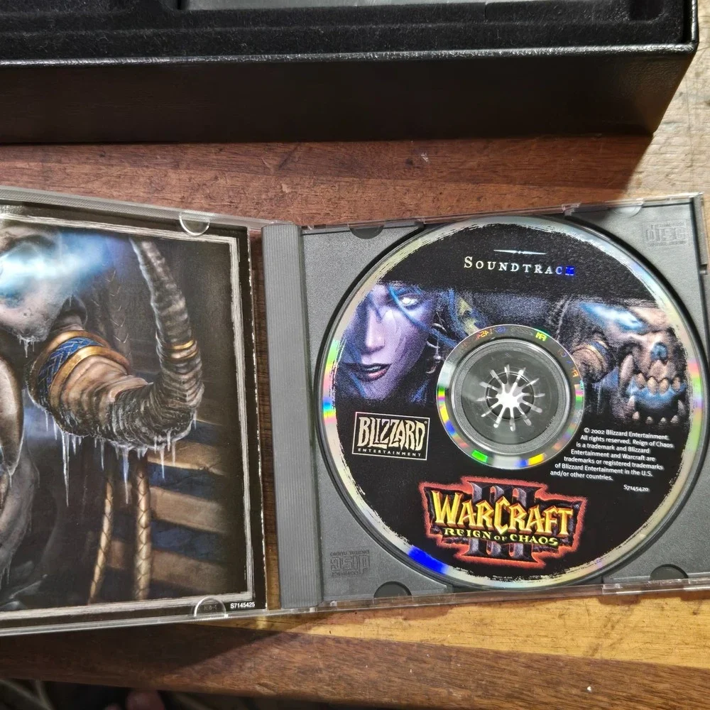 WARCRAFT III 3 Reign of Chaos Game Collector's Edition Blizzard Box Set
